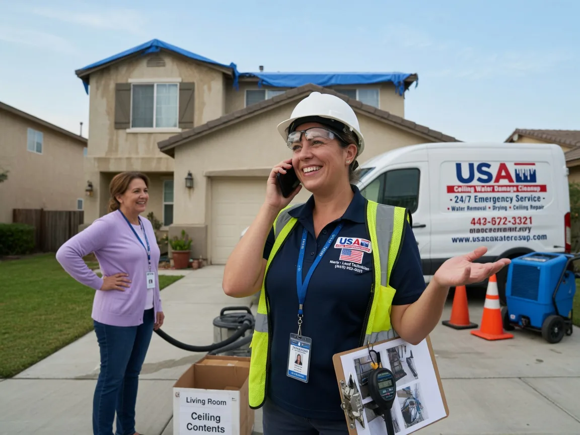 Ceiling Water Damage Restoration Delhi, LA FAQs